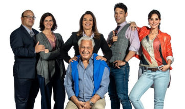 Elenco da comédia "Baixa Terapia"(Divulgação)